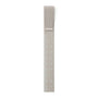 clip ruler silver on white background