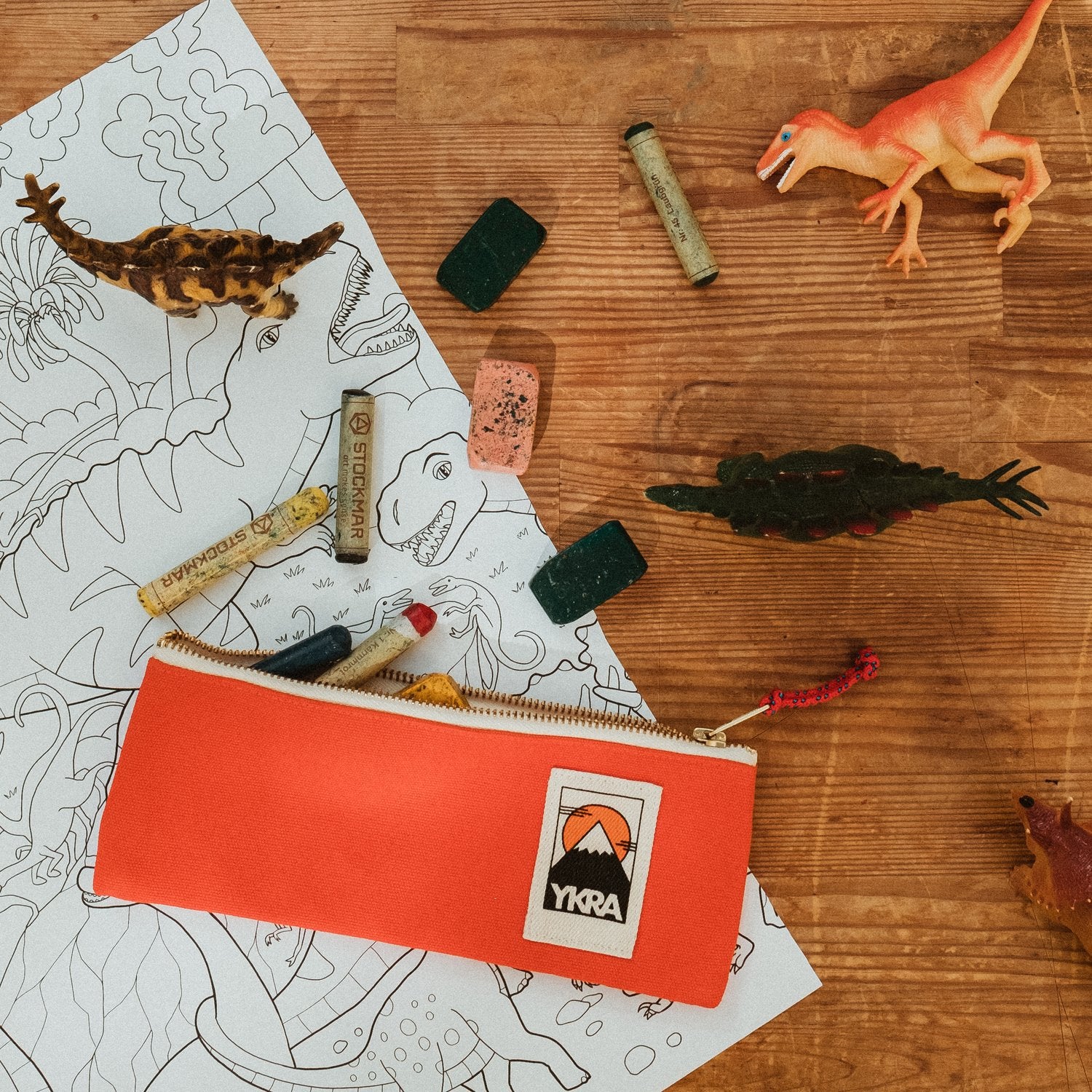 YKRA Cotton Pencil Case