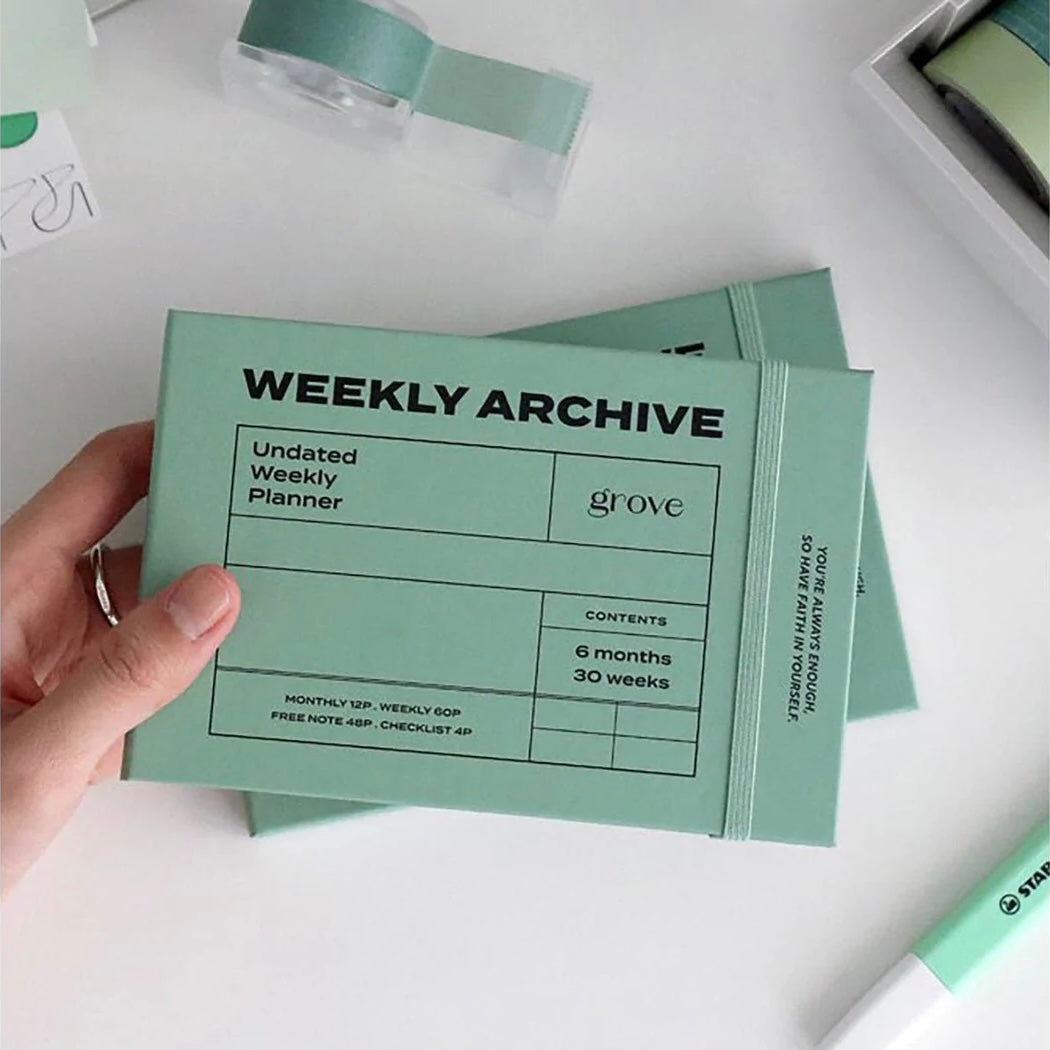 Weekly Archive Planner