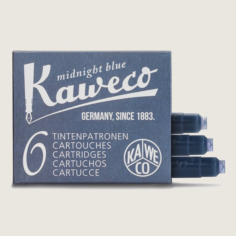 Kaweco Ink Cartridges Pack of 6 // Various Colours