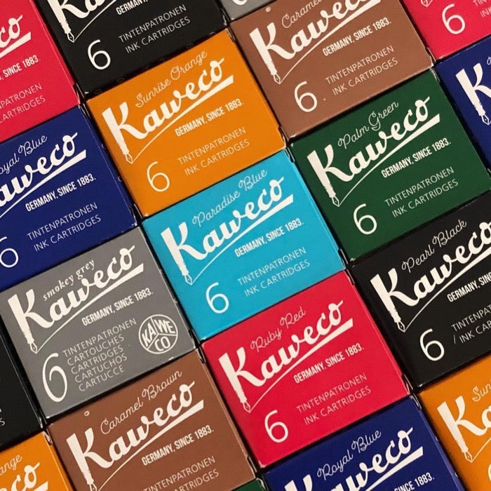 Kaweco Ink Cartridges Pack of 6 // Various Colours