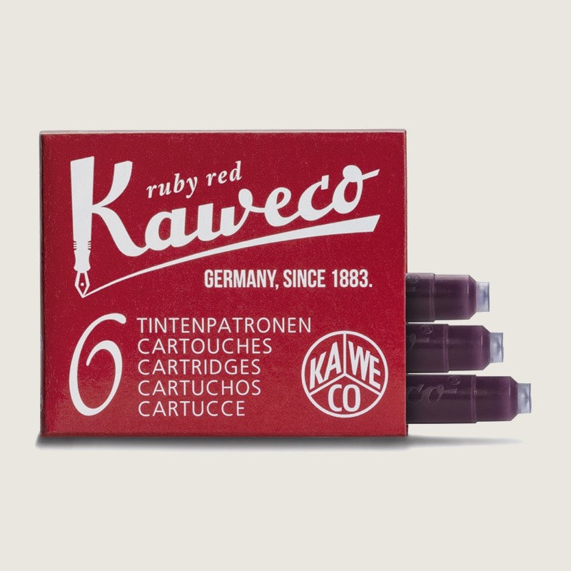 Kaweco Ink Cartridges Pack of 6 // Various Colours