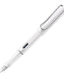 Lamy Safari Fountain Pen White 
