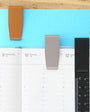 clip ruler used as a book mark
