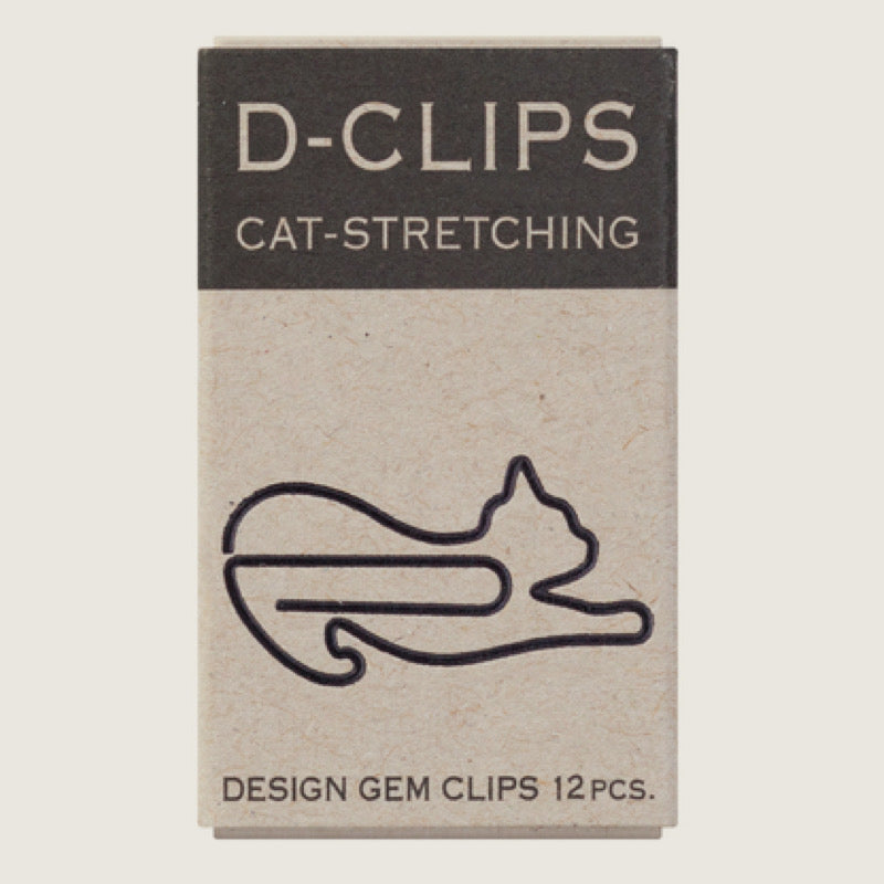 Midori D-Clips Mini Box // Stretching Cat