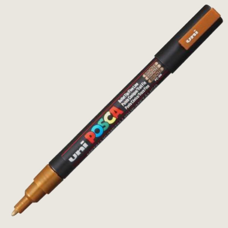 PC-3M Posca Pen Bronze
