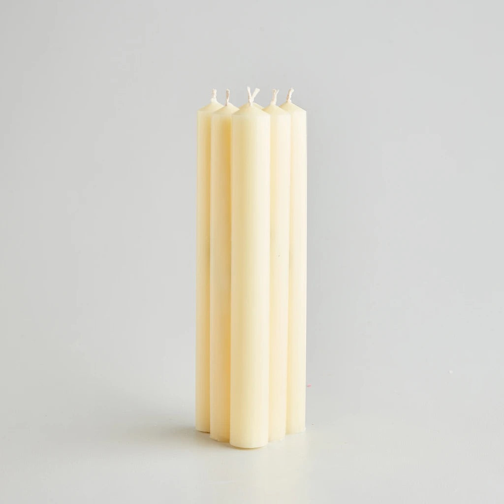 St Eval Dinner Candles - Ivory