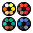 Stacked Watercolour paints