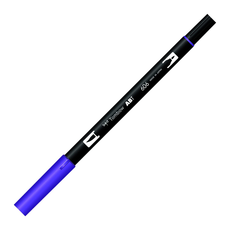 Tombow Dual Brush Pen violet 606