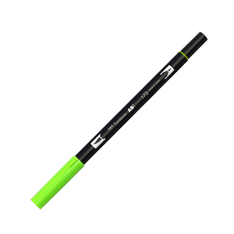 Tombow Dual Brush Pen willow green 173