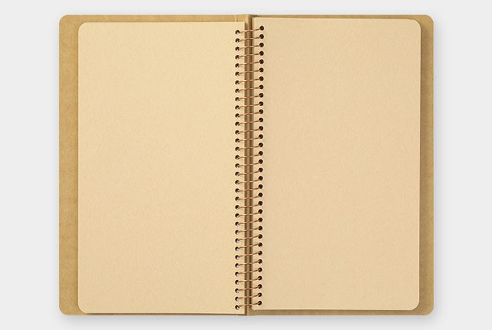 Traveler's Company Spiral Ring Notebook - DW Kraft A5 Slim