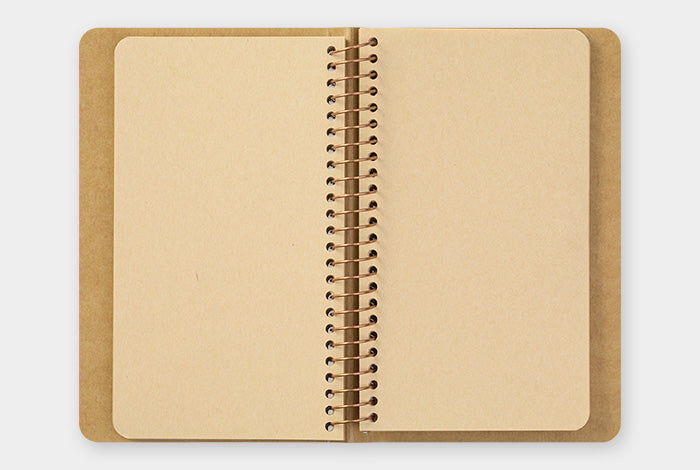 Traveler's Company Spiral Ring Notebook - DW Kraft A6 Slim