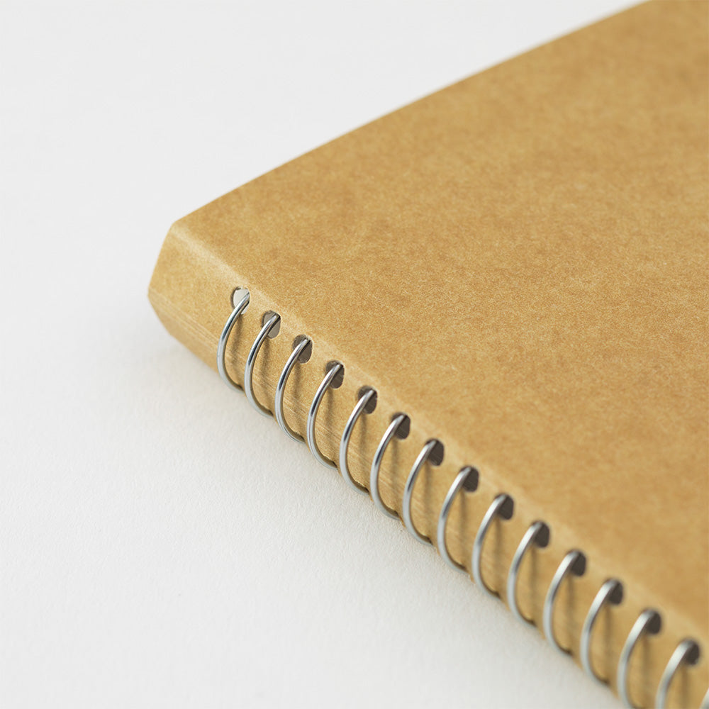 Traveler's Company Spiral Ring Notebook - MD White B6