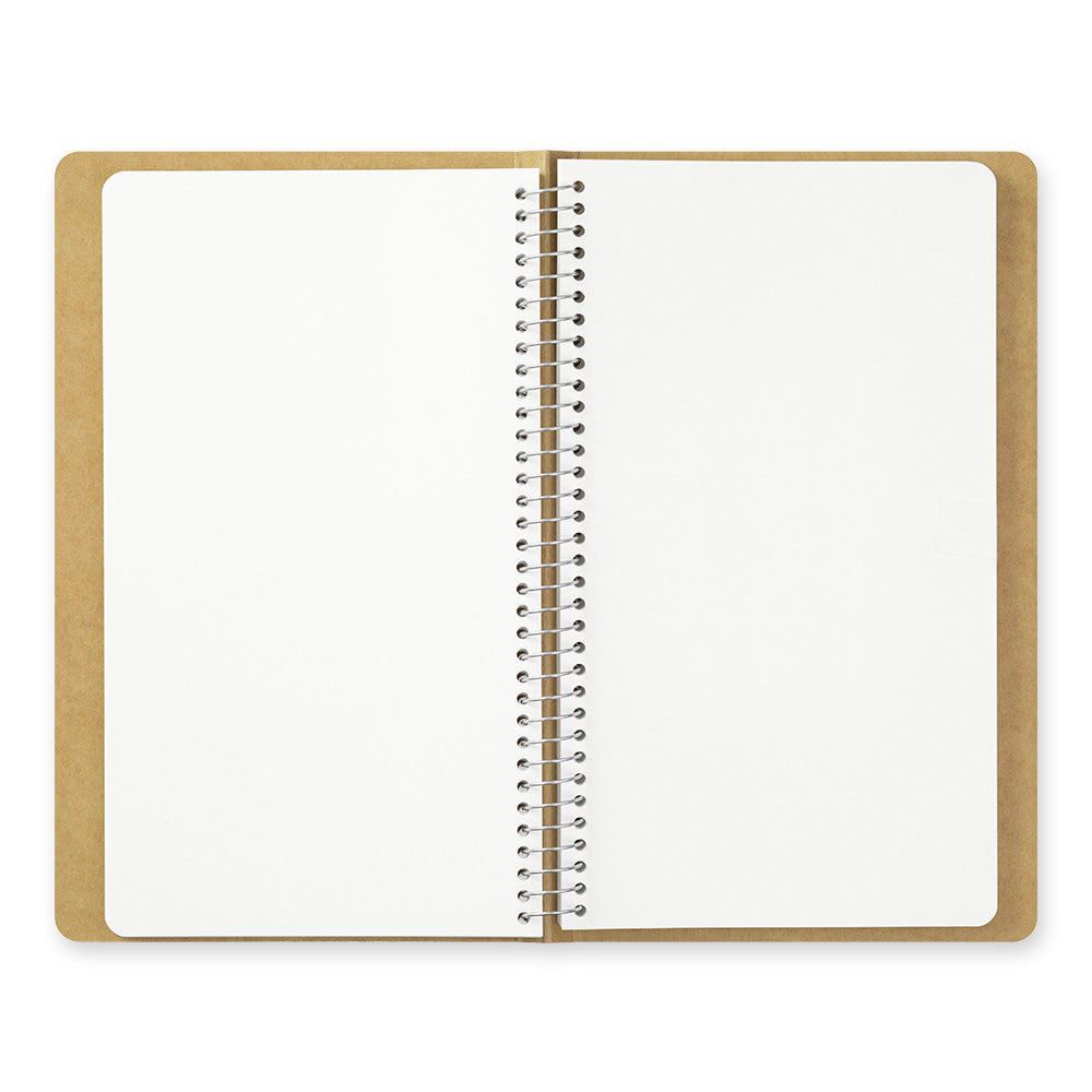 Traveler's Company Spiral Ring Notebook - MD White A5 Slim