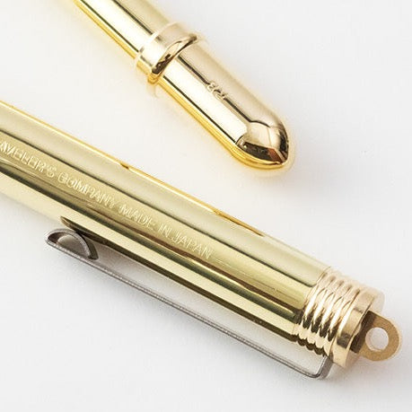 Traveler's Company Brass Rollerball Pen