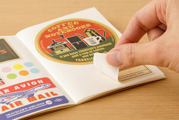 TRAVELER'S Notebook Passport Refill Sticker Release Paper 017