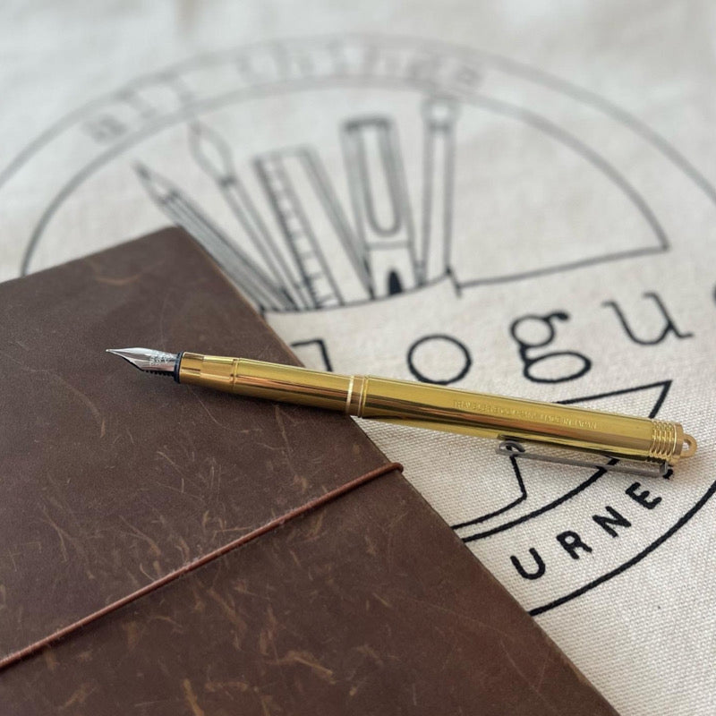 Traveler's Company Brass Fountain Pen