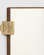 Traveler’s Notebook Brass Clip Logo