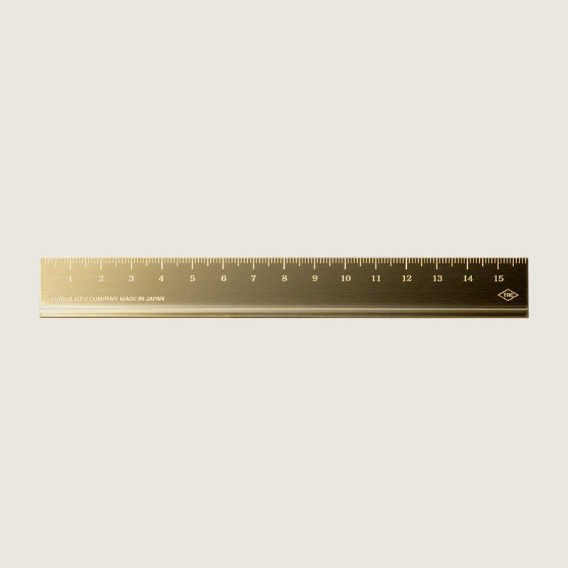 Traveler's Company Brass Ruler