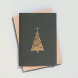 Tree Print Greetings Card // Pack of 6