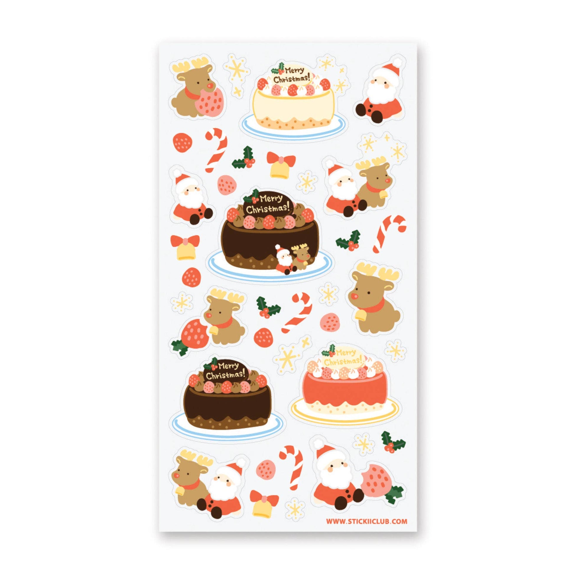 Christmas Sweets Sticker Sheet