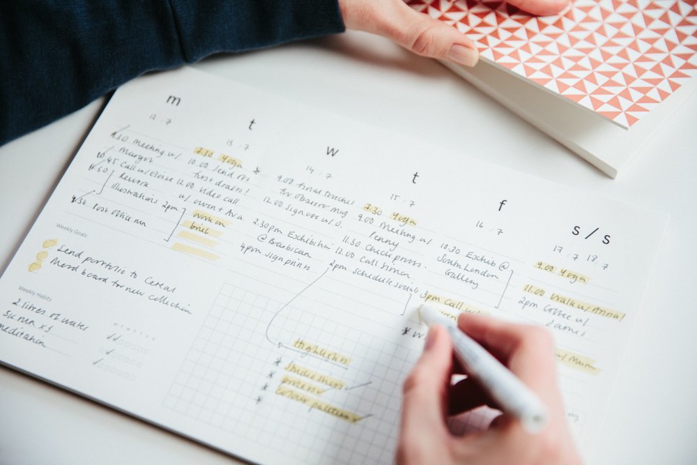 Weekly Desk Pad