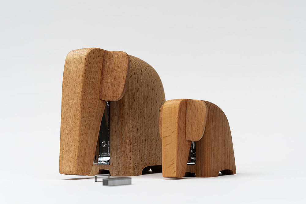 Wooden Elephant Stapler